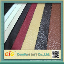 Stock PU Leather Ar107 pour Sofa